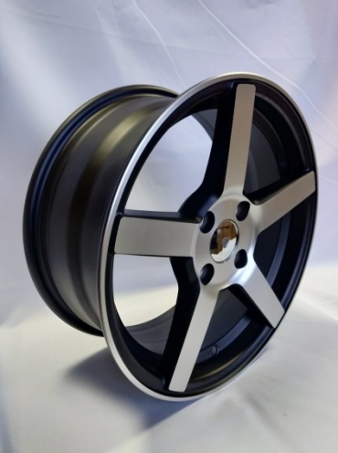 Vossen V 5897 6.5x15/4x100 D67.1 ET35 4 диска черный, серебристый