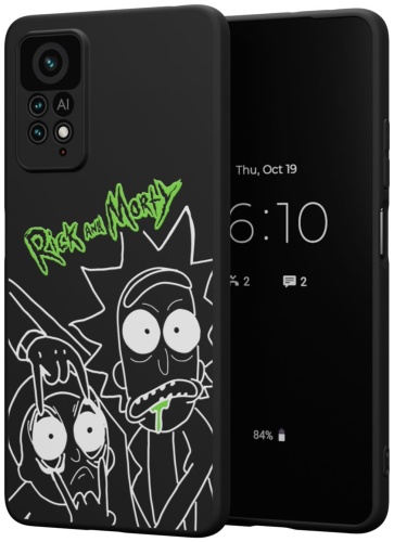 Чехол Mcover для Xiaomi Note 12 Pro, NOTE 11 PRO черный