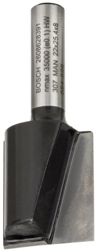 Bosch фреза пазовая 22 мм, 1 шт. арт 2608628391