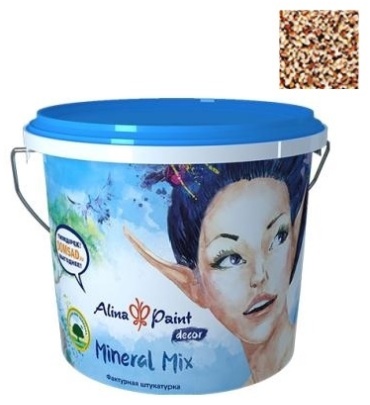 Alina Paint Mineral Mix минеральная основа, тон Кызыл-Кум 25 кг