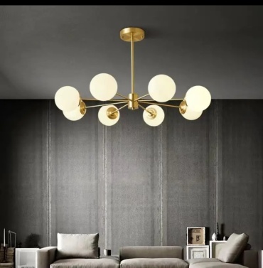 Люстра подвесная Light LED, кол-во ламп: 8 шт