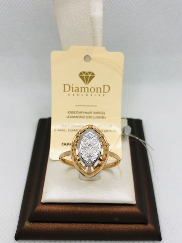 DiamonD 654791 размер 20.5 вес 1.17 г золото, без вставок