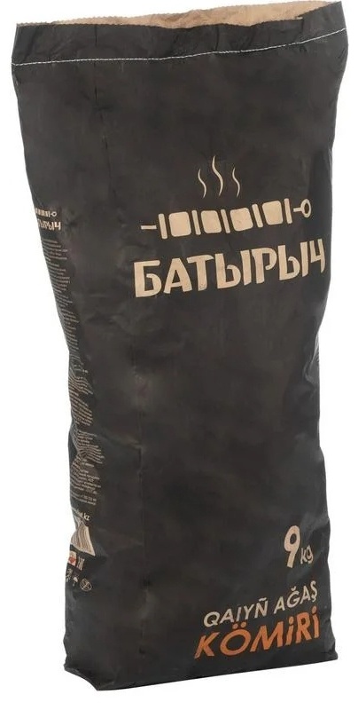Батырыч уголь древесный березовый 4870232030153 9 кг