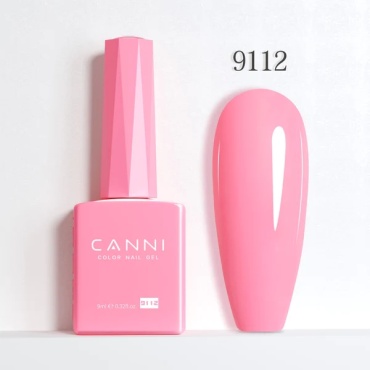 CANNI гель-лак новая серия 9112 глянцевое 9 мл