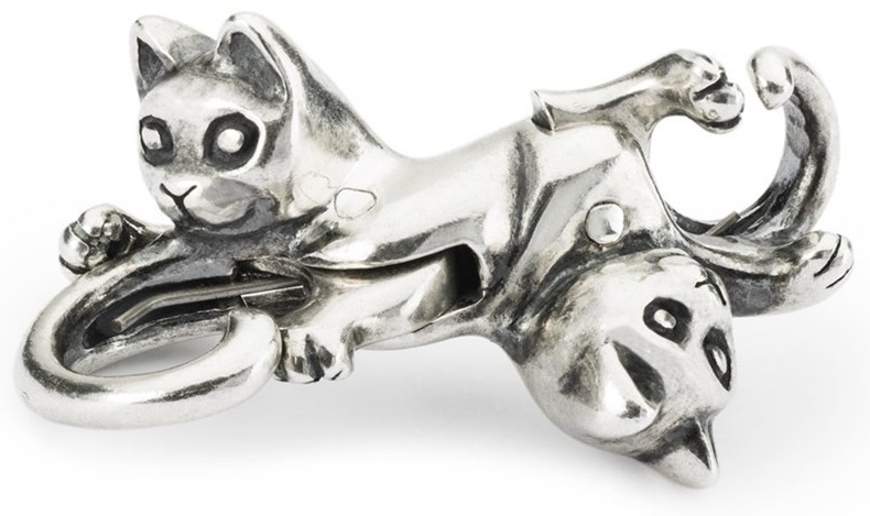 Шарм-соединитель Trollbeads TAGLO-00097 вес 5.01 г серебро, без вставок