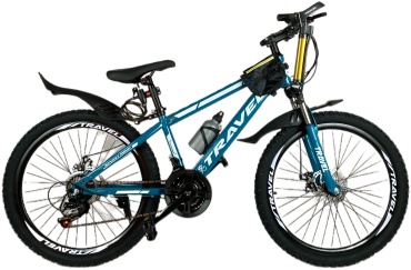 Велосипед QLIFE QLIFE SPORT Travel 24 2023 13 дюймов бирюзовый
