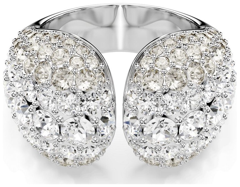 Кольцо Swarovski размер 16 ювелирный сплав, кристаллы Swarovski