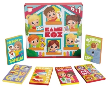 Карточки Лас Играс Game box мультиколор