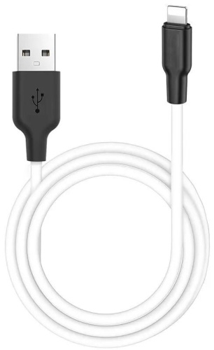 Кабель Union USB 2.0 (M), Lightning (M), 1 м, белый