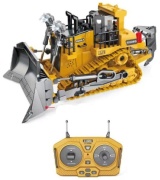 Машинка Гусеничный трактор грейдер на радиоуправлении YI GONG TOYS YG-258-F