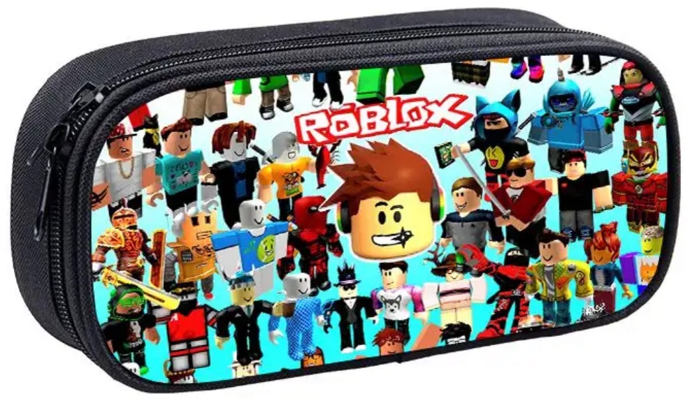 Пенал Roblox, застежка молния, мультиколор