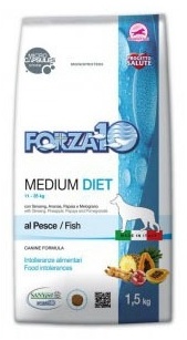 Forza 10 Medium Diet Рыба для взрослых средних пород 1.5 кг