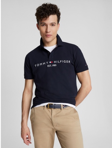 Поло Tommy Hilfiger синий