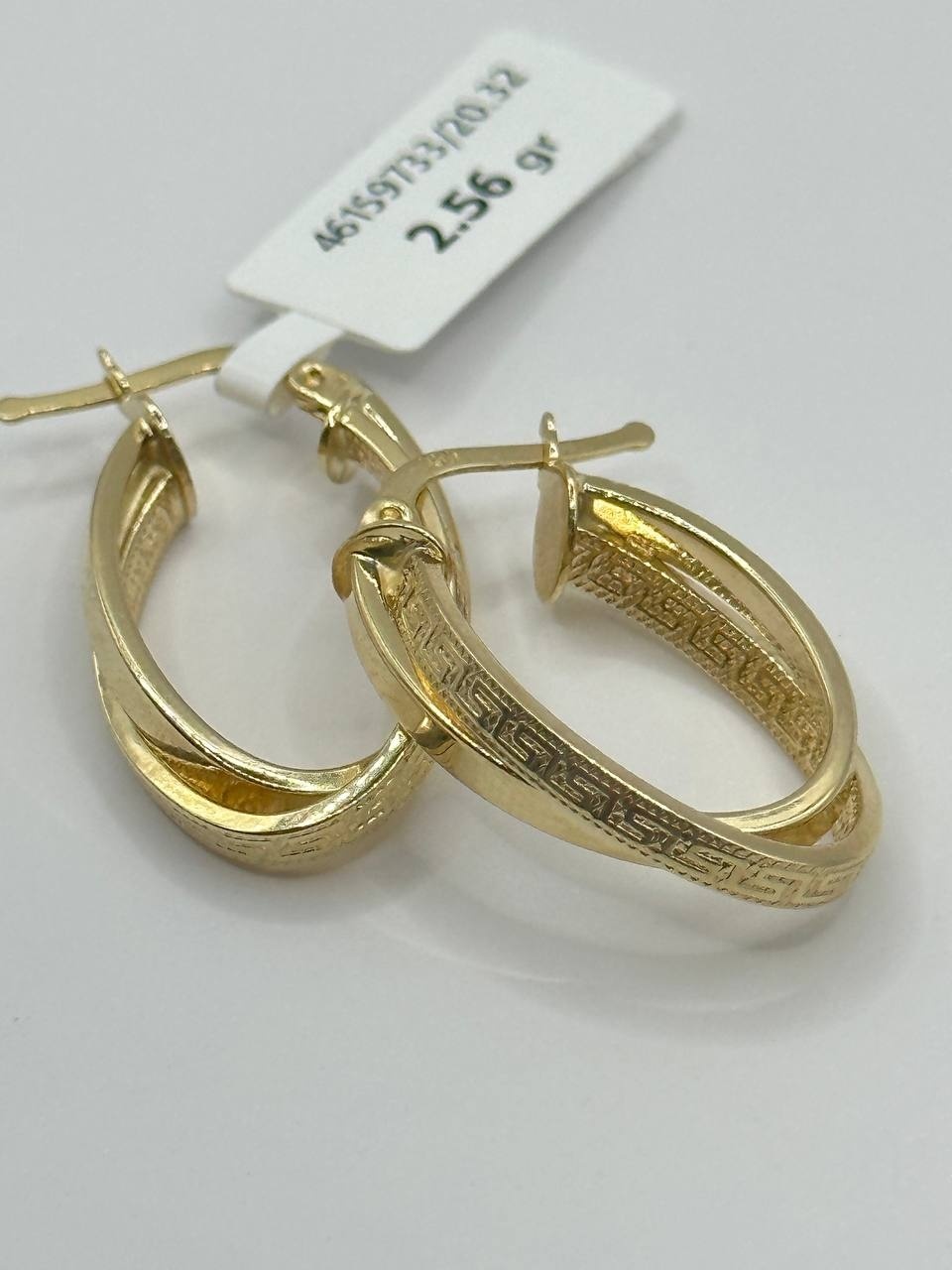 Серьги Ayala Collection 155055 вес 2.56 г золото, без вставок