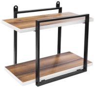 Полка ZETA МТ-ТВ-148039, 50х24x32.5 см, коричневый