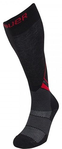 Носки Bauer 1 пара черный, серый, красный XL