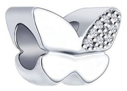 Шарм SOKOLOV 94031604 вес 2.91 г серебро, без вставок