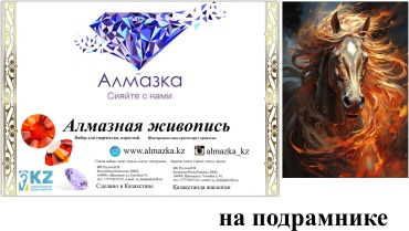 Алмазка Конь MKAZ1161 70x50 см
