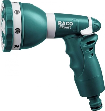 Пистолет для полива RACO 4255-55/484C D: 1/2 (13 мм), 3/4 (19 мм), режимов полива: 8, 1 шт