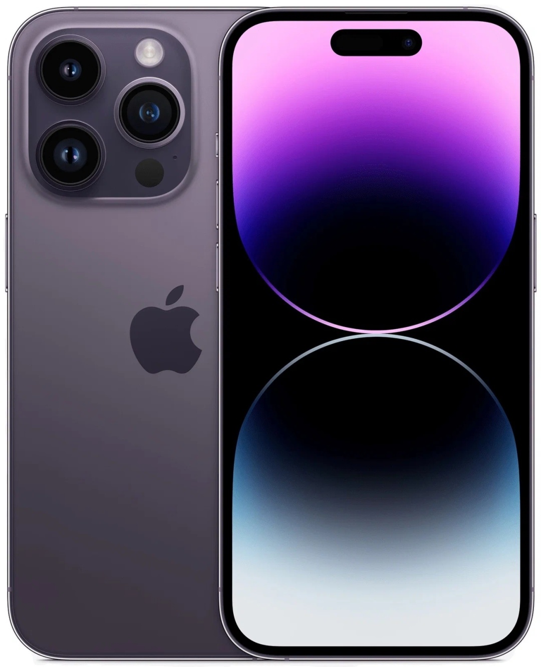 6.1 смартфон apple iphone 14 pro 256 гб фиолетовый