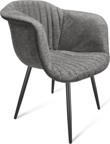 Стул классический ТЭТАХОУМ ST31-C1/S95-1 02000000051, металл, 76x62x54, черный, серый