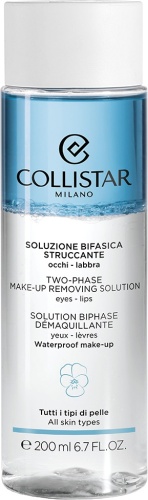 Collistar Two-Phase Make-Up Removing Solution жидкость для снятия макияжа 200 мл