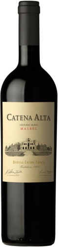 Вино Catena Alta Malbec сухое красное 14% 0.75 л