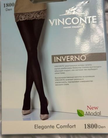 Колготки Vinconte черный
