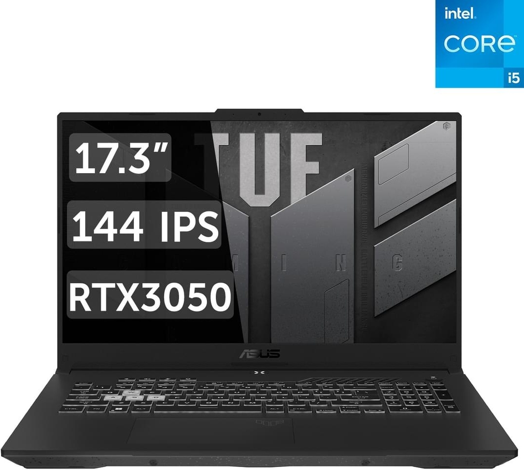 Купить Ноутбук ASUS TUF Gaming F17 90NR0GX1-M006F0 черный в Алматы ...