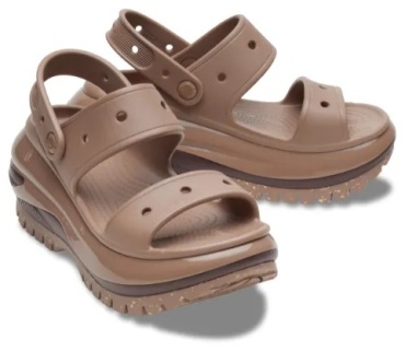 Сандалии Crocs коричневый