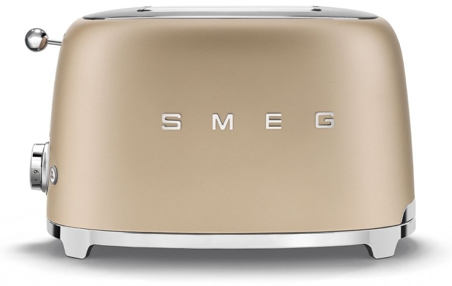 Тостер Smeg TSF-01CHMEU золотистый