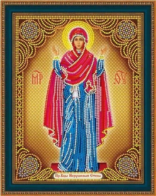 Купить Алмазная мозаика Diamond Икона Бм Нерушимая Стена LP 108 в ...