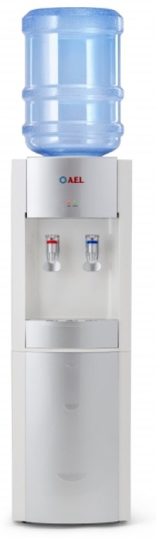 Кулер для воды LD-AEL-47c white/silver с шкафчиком 3