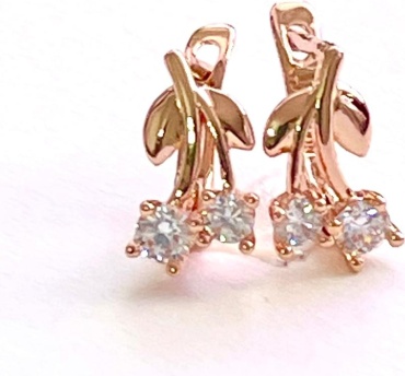 Серьги Fallon Jewelry медицинская сталь, горный хрусталь