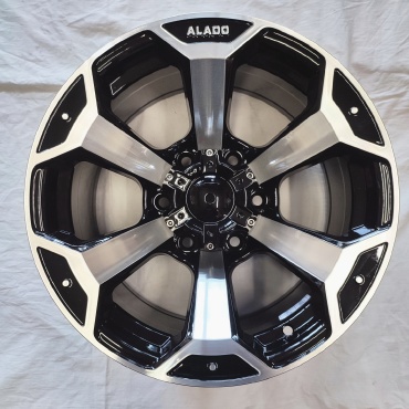 Alloy Wheels 321 8x16/6x139.7 D110.1 ET-20 4 диска черный, серебристый
