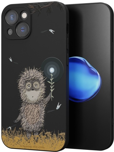 Чехол Mcover для Apple iPhone 15 Plus черный