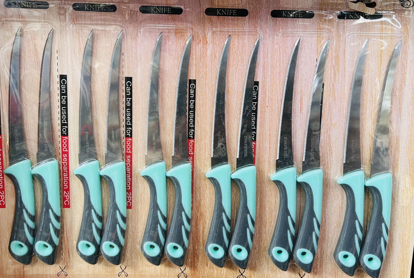 Набор ножей KNIFE 398304418, лезвие: нержавеющая сталь 12 шт