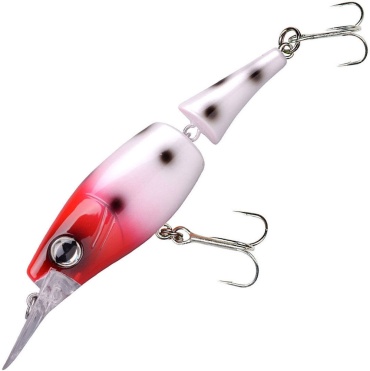 SPRO PikeFighter I JR-MW Jointed Dotted Red Head 4851-117