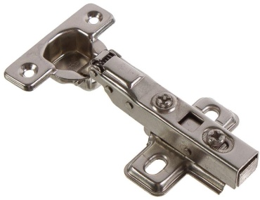 Boyard H404B21 петля с доводчиком полунакладная, сталь 1 шт