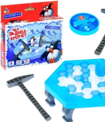 Игровой центр Лас Играс Спаси пингвина! Чья льдина крепче