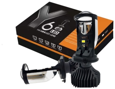 Y6 H4Y6 MiniLedLens светодиодная H4, 2 шт