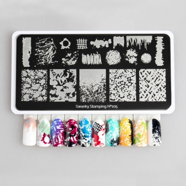 Swanky Stamping Пластина для стемпинга 105