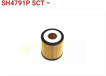 SCT масляный фильтр SH4791P
