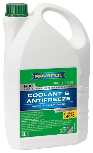 RAVENOL HJC зеленый G-11 5 л