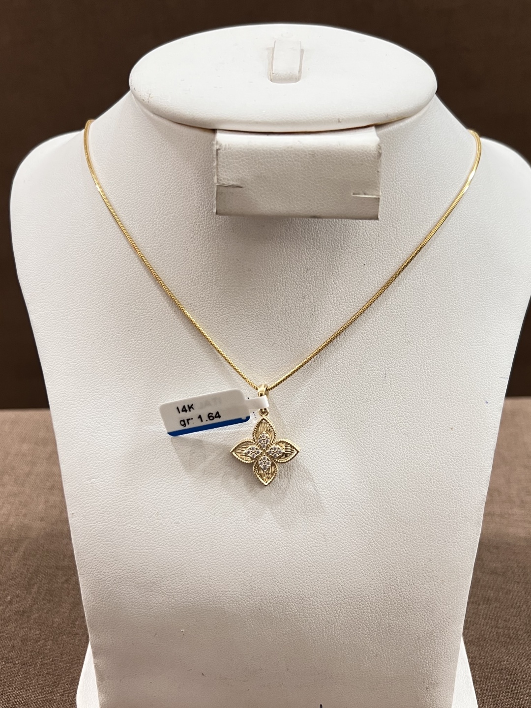 Колье MIRSADO GOLD 782729 длина 50 см вес 4.93 г золото, без вставок
