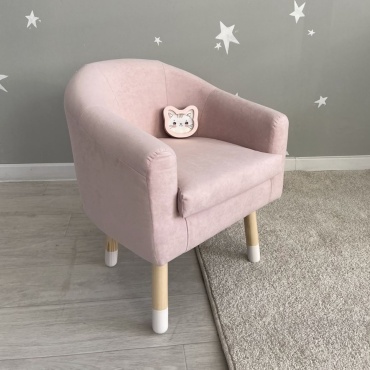 Dimdomkids кресло Микки 62x35x37 см, розовый