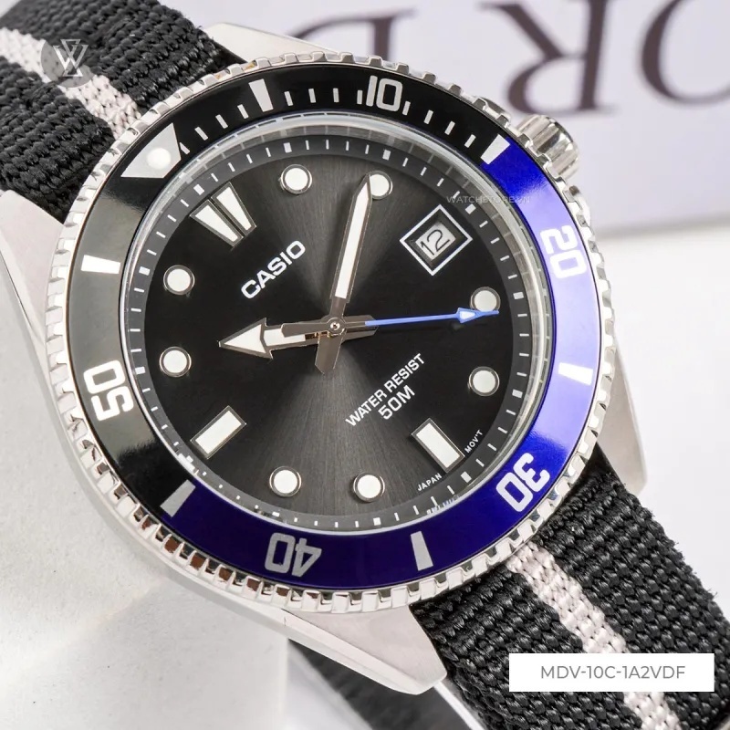 Кварцевые CASIO MDV-10C-1A2VDF нержавеющая сталь