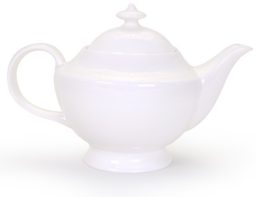 Чайник АККУ Костяной фарфор 1.3 л, фарфор