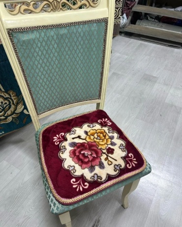 Коврик для стула 317084105 бордовый 40x40 см