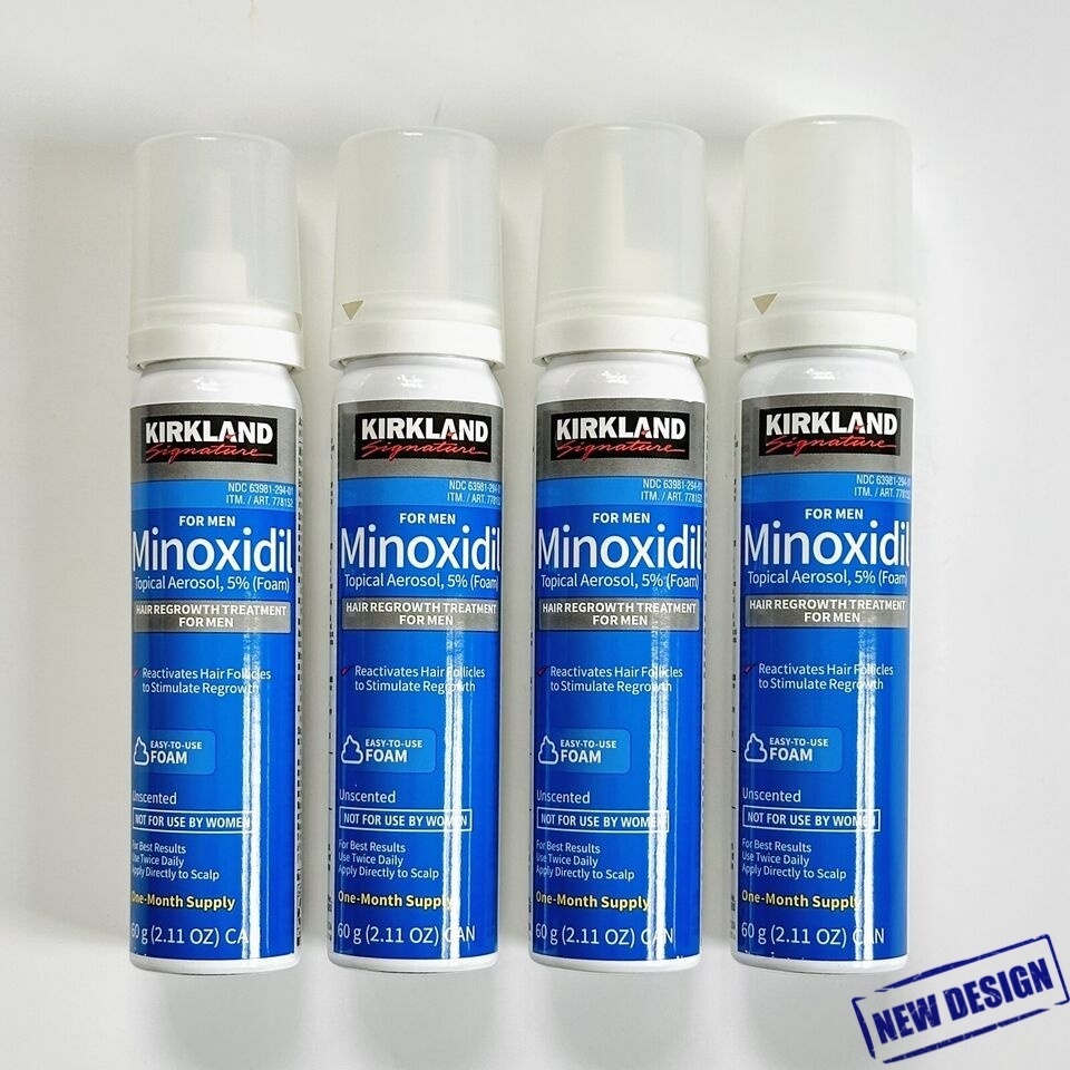 Kirkland Minoxidil 5% Foam пенка 4 шт по 60 г